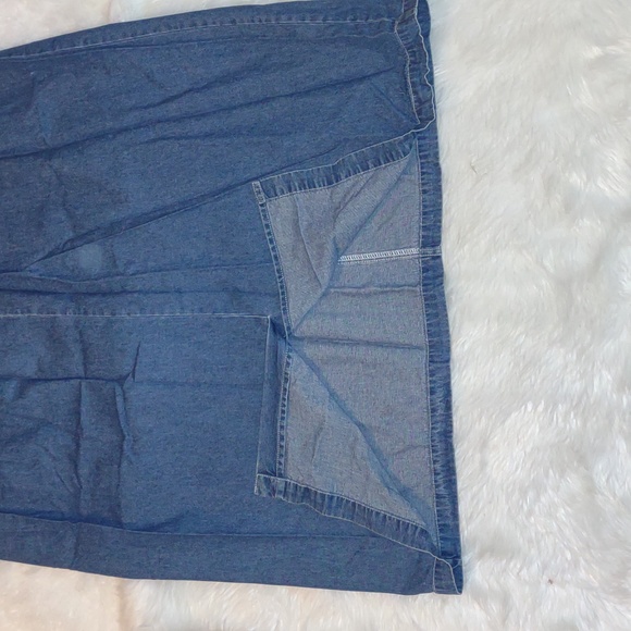 💜VINTAGE💜 Bobbie Brooks Denim Maxi Skirt - Picture 9 of 9